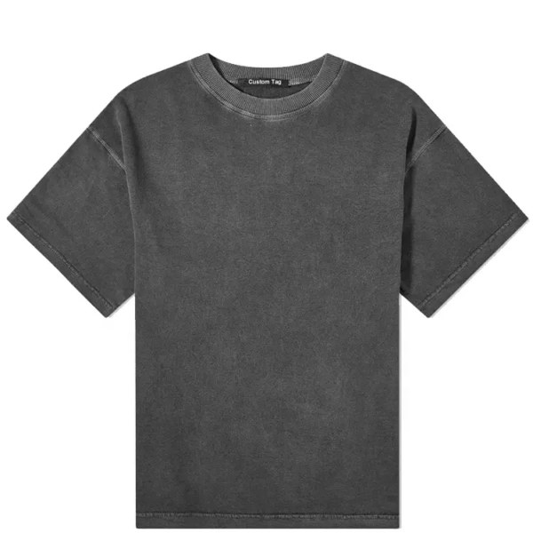 Cotton T-Shirt Acid Wash - Image 5