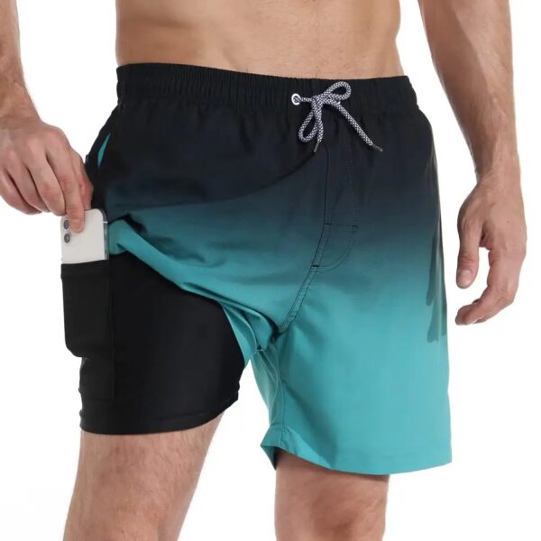 Polyester Double Layered Shorts - Image 4