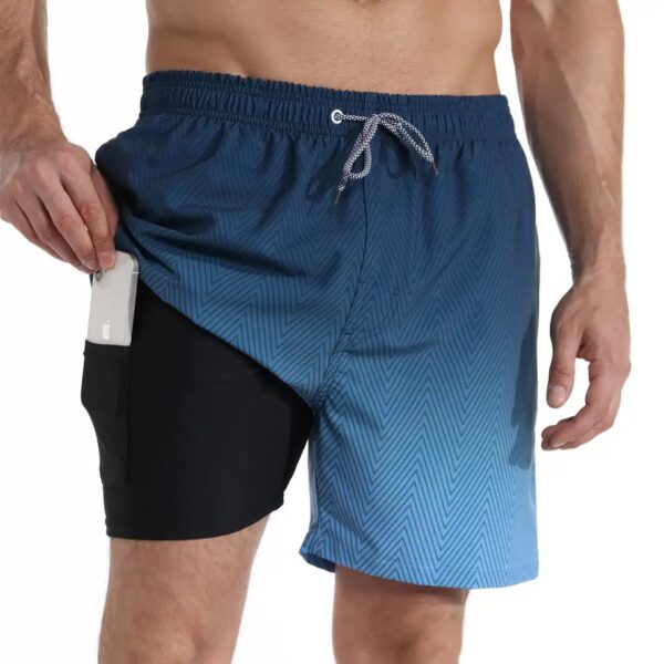 Polyester Double Layered Shorts - Image 2