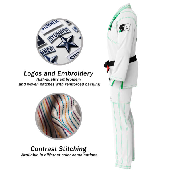 BJJ Gi STUNNER Brand Premium Class BJJ Competition Gi Fightwear - Image 3